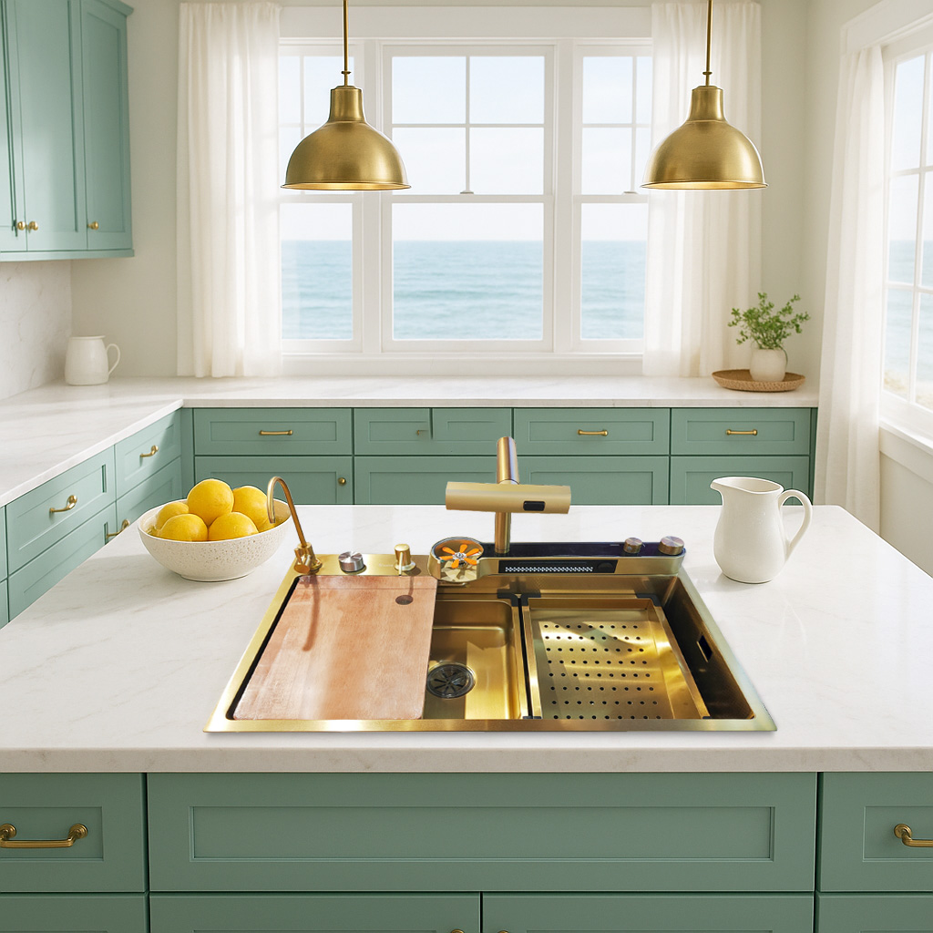 Transformers Kitchen Sink - Gold